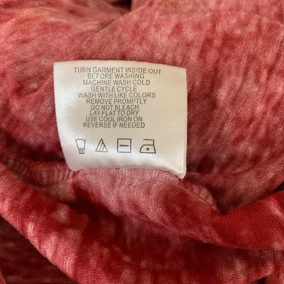 Threads for Thought Top Distressed 3/4 Sleeve Tee - Picture 6 of 6